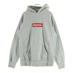 ショッピングシュプリーム SUPREME シュプリーム 12AW Box Logo Hooded Sweat Shirt ボックスロゴ プルオーバー スウェット パーカー グレー
