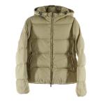 DUVETICA デュベティカ フーデッド ナイロン ダウンジャケット レディース ベージュ MFN-1001R