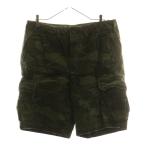 Abercrombie&Fitch アバクロンビーアンドフィッチ カモ柄 コットン カーゴ ショーツ ハーフパンツ カーキ