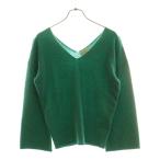 ショッピングロンハーマン DEMYLEE デミリー ×Ron Herman ロンハーマン 別注 Vネック 長袖 ウール ニット セーター レディース グリーン WSF17066RH