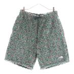 ショッピングシュプリーム SUPREME シュプリーム 23SS ×THE NORTH FACE High Pile Fleece Short ハイパイルフリース ショートパンツ グリーン/ピンク NB02308I