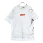 シュプリーム 24SS ×MM6 Maison Margiela Box Logo Tee エムエムシックスメゾンマルジェラ ボックスロゴ トロンプルイユ 半袖Tシャツ