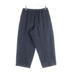 ショッピングCOMME BLACK COMME des GARCONS ブラックコムデギャルソン 16AW AD2016 ポリエステル裁断デザイン ドローストリング パンツ ブラック 1R-P014