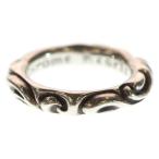 ショッピングCHROME CHROME HEARTS クロムハーツ SCRL BAND スクロールバンド リング シルバー BCA351