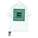 シュプリーム 22SS ×THE NORTH FACE Bandana S/S Tee ザノースフェイス バンダナ クルーネック半袖Tシャツ カットソー NT02209I