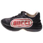 GUCCI グッチ Rhyton sneaker Black Print グ�