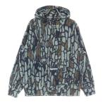 ショッピングsupreme SUPREME シュプリーム 20AW Polartec Hooded Sweatshirt ポーラテック ロゴデザイン フーデッド スウェット パーカー グリーン/ブラウン