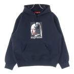 SUPREME シュプリーム 20AW Pearl Hooded Sweatshirt パールプリント プルオーバースウェットパーカー フーディ ブラック