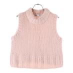 ショッピングzara ZARA ザラ ケーブル編み ローゲージ ニットベスト ピンク レディース 2142/002/621