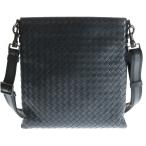 BOTTEGA VENETA ボッテガヴェネタ イントレチャート レザーショルダーバッグ ブラック 172736