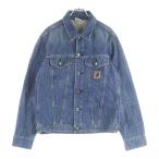 CARHARTT カーハート コットン Gロゴワッペン デニムジャケット インディゴ ACH-1540