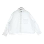 ショッピングINDIVIDUALIZED INDIVIDUALIZED SHIRTS インディビジュアライズド シャツ ワイド クロップドシャツ レディース ホワイト