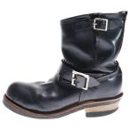 ショッピングred RED WING レッド ウイング 2976 8-INCH SHORT ENGINEER ショートエンジニアブーツ レザー ワークブーツ ブラック