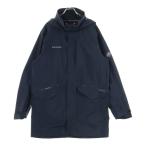 MAMMUT マムート GORE-TEX UTILITY HS COAT ゴアテックス アームロゴデザイン フーデット ユーティリティコート ブラック 1010-29310