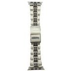 CHROME HEARTS クロムハーツ FLAT APL 44MM CH PLS WMN クロスモチーフ アップルウォッチバンド シルバー