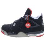 ナイキ AIR JORDAN 4 RETRO BRED エアジョーダン4 レトロ ブレッド ハイカットスニーカー ブラック US8.5/26.5cm 308497-060