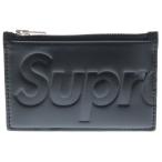 SUPREME シュプリーム 25SS Leather Zip Card Holder レザー ジップ カードホルダー ブラック