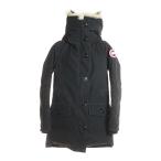 CANADA GOOSE カナダグース BRONTE PARKA ブロンテパーカ ファーフーデッド ダウンジャケット ブラック レディース 2603JL R