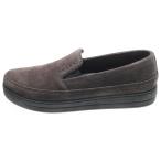 PRADA SPORT プラダ スポーツ スエード レザー スリッポン ローファー グレー 3S5940