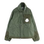 MONCLER モンクレール 19SS METGE ジップアップ ウィンドブレイカー ロゴワッペン ナイロン ジャケット カーキ E10914108885