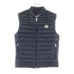 MONCLER モンクレール 20AW GIR GLET ジレ グレ 1Pワッペンデザイン ダウンベスト ブラック F10911A10500