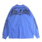 SUPREME シュプリーム 25AW ×ANTIHERO Eagle L/S Tee エンタイ ヒーロー イーグル クルーネック カットソー 長袖Tシャツ ブルー