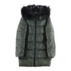 ショッピングduvetica DUVETICA デュベティカ KAPPA ファー付きダウンコート カーキ