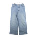 ショッピングロエベ LOEWE ロエベ WIDE LEG JEANS IN DENIM ワイドレグ デニム バギーパンツ インディゴ H526Y11W44
