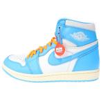 ナイキ AIR JORDAN 1 エアジョーダン1 レトロ UNC リイマジンド ハイカットスニーカー ブルー/ホワイト US10.5/28.5cm DZ5485-402