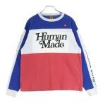 ヒューマンメイド ×GIRLS DON'T CRY VERDY BMX SHIRT ガールズ ドント クライ ヴェルディ クルーネック長袖Tシャツ カットソー /