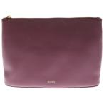 ショッピングロエベ LOEWE ロエベ OBLONG POUCH PLAI CRIMSON オブロング ポーチ プライ クリムゾン クラッチバッグ レッド Q730C63X01