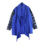 ショッピングmoncler MONCLER モンクレール 19AW MANTELLA マンテラ フリンジストール付き ダウンジャケット レディース ブルー/ネイビー D20930080505 0805N