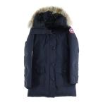 CANADA GOOSE カナダグース BRONTE ブロンテ ファー フーデッド ダウンジャケット レディース ネイビー 2603JL