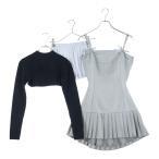 ノーブランド ANDMARY アンドマリー KAREN KNIT SET MINI DRESS カレン ニット 2ピース セット ミニドレス レディース AM0809