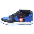 NIKE ナイキ AIR JORDAN 1 LOW 85 ROYAL エアジョーダン ロイヤル ローカットスニーカー ブラック/ブルー US10/28cm IB1981-004