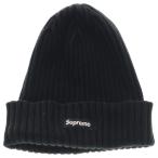 SUPREME シュプリーム 20AW Wide Rib Beanie ワイドリブ アクリルニット スモールボックスロゴ ビーニー ニット帽 帽子 ブラック