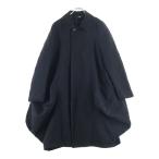 コムデギャルソンコムデギャルソン 23AW AD2023 キルティングライニング 中綿ロングコート ブラック RL-C008