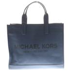 MICHAEL KORS マイケルコース ロゴデザイン レザー ハンド トートバッグ ネイビー 37F2LCOT4L