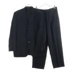 FENDI フェンディ セットアップスーツ レーヨン混 シングルテーラードジャケット スラックスパンツ ブラック 3110