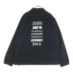 NO BRAND ノーブランド JACK BUNNY(ジャックバニー) ハーフスナップ 長袖ナイロンシャツ ブラック 262-4221905
