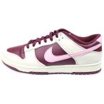 ショッピングダンク NIKE ナイキ DUNK LOW VALENTINE'S DAY ダンク ヴァレンタインデイ ローカットスニーカー バーガンディー/ベージュ US9/27cm DR9705-100