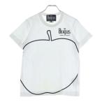 COMME des GARCONS コムデギャルソン ×THE BEATLES フロントプリント アップル クルーネック半袖Tシャツ カットソー ホワイト VD-T005