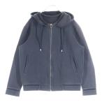 BALENCIAGA バレンシアガ ドローストリングフーデット ジップアップ プルオーバーパーカースウェット ブラック 372110TMK02