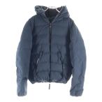 DUVETICA デュベティカ ジップアップ フーデットダウンジャケット ブラック 01672678