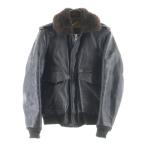 ショッピングschott SCHOTT ショット 60-70S VINTAGE G-1 ヴィンテージ ボアカラー レザー フライトジャケット ブラウン