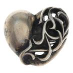 CHROME HEARTS クロムハーツ HAIRBAND ヘアバンド ハートボタンコンチョ シルバー