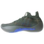 BURBERRY バーバリー Neptune ネプチューン チェックニット コードロック ローカットスニーカー グリーン 41 8101906