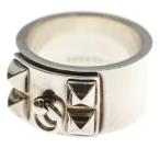 HERMES エルメス Collier de Chien コリエドシアン GM リング シルバー