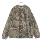 シュプリーム 25AW Small Box L/S Tee Realtree Camo スモールボックスロゴ リアルツリーカモ クルーネック長袖Tシャツ カットソー カーキ
