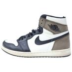ナイキ AIR JORDAN 1 RETRO HIGH OG DARK MOCHA エアジョーダン1 レトロ ダークモカ ハイカットスニーカー US10/28cm 555088-105